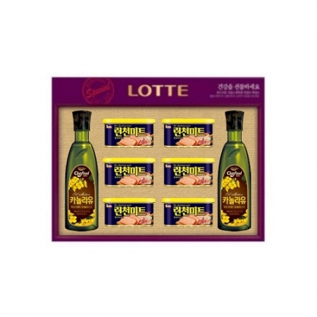 롯데햄 선물세트 프리미엄 혼합 4호 쇼핑백포함 설날 명절 선물 세트 H25-2 #2