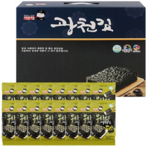 이반장 광천김선물세트(도시락김16봉)
