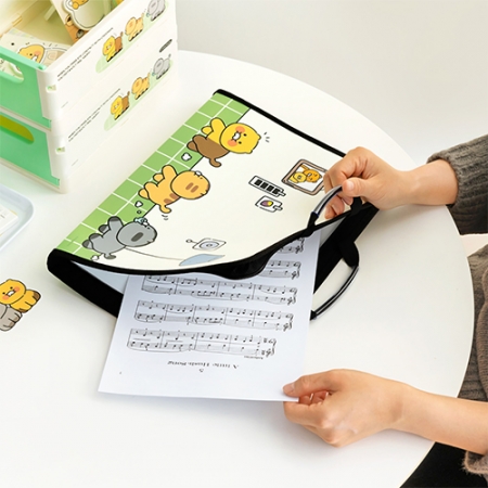 캐릭터 오디너리 손잡이 지퍼파일 #5