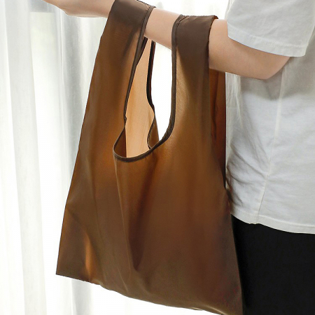 무지 포켓형 장바구니 포켓장바구니 시장가방 쇼핑백 // 인쇄가능 #6