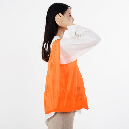 무지 포켓형 장바구니 포켓장바구니 시장가방 쇼핑백 // 인쇄가능 #3