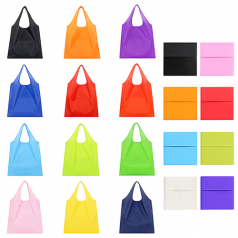 무지 포켓형 장바구니 포켓장바구니 시장가방 쇼핑백 // 인쇄가능