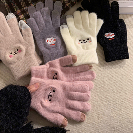 귀요미 스마트폰 터치장갑 겨울장갑 보온장갑 #5