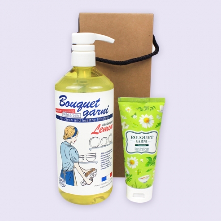 부케가르니 주방세제 750 + 캐모마일 핸드크림 100  2종세트 #2