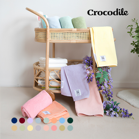 크로커다일 시그니처 호텔 수건 타올 220g #2