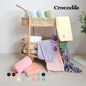 크로커다일 시그니처 호텔 수건 타올 220g