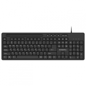 맥스틸 C타입+USB 거치형 저소음 유선 키보드