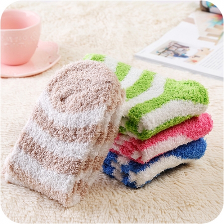 고중량 스트라이프 수면양말 남녀공용 35g #4