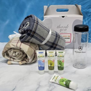 망토담요+카밀 핸드크림+마이보틀 물병 무릎담요