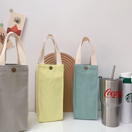 B132 텀블러가방 캔버스 가방 주문제작 크로스백 인쇄 기념품 답례품 #3