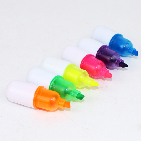 알약 형광펜 6컬러 3TMP007 #2