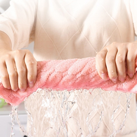 극세사 벨벳 양면 요술행주 25cm*25cm // 개별OPP비닐포장 #7