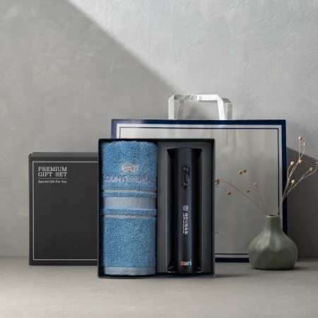 송월 프리미엄 선물 세트, 카운테스마라 센치40 1P + 전동와인오프너 1P #2