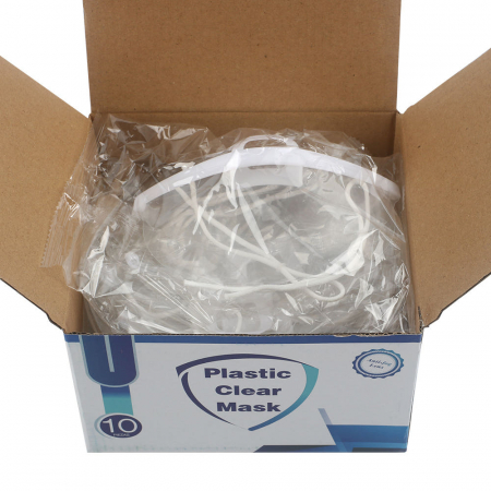 투명위생마스크 조리용마스크 // 개별opp비닐포장 #3