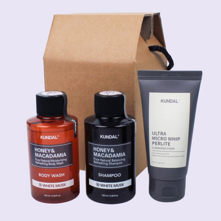 쿤달 샴푸 + 바디워시 + 폼클렌징 여행용3종세트 #2