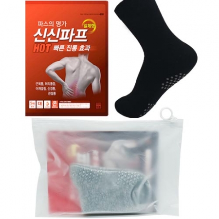 건강돌봄키트 신신파프 + 논슬립미끄럼방지양말 2종 세트 #2