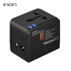 USB 2포트 해외 여행용 어댑터 1USB + 1Type C