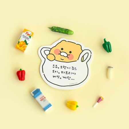 캐릭터 오디너리 형태 점착 메모지 #6