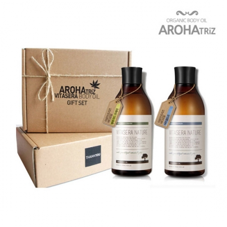 25년 설날 아로하트리즈 식물성 바디오일 2종 선물세트 // 휴대용 용기증정 #2