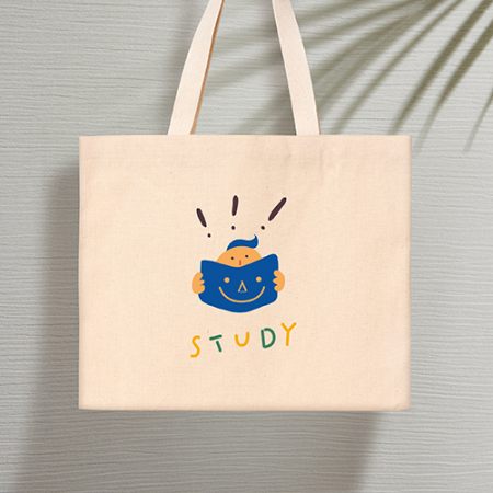 코튼앤코 커스텀 가로형 에코백 43x35  // 국내 제작형 #4