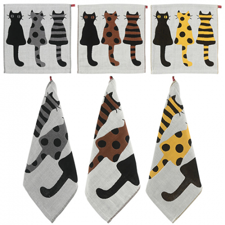 북유럽중 일러스트 면행주 35x35 가제행주 면행주 일러스트행주 // 인쇄제작가능 #5