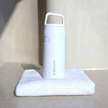 센트라도 송월 타올 수건 + 스탠리 에어로라이트 캡앤캐리 텀블러 355ml 세트 #4
