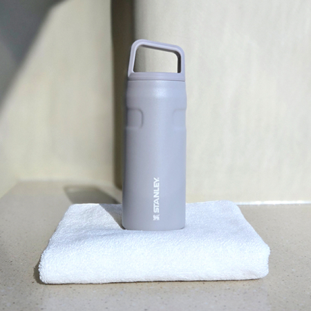 센트라도 송월 타올 수건 + 스탠리 에어로라이트 캡앤캐리 텀블러 355ml 세트 #5
