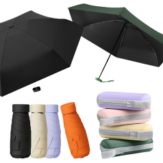 초경량 캡슐 사각양우산 6K // 인쇄제작가능