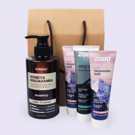 쿤달 샴푸500 + 치약3종 #2