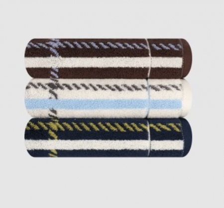 송월 양면배색수건 CM체크 #2