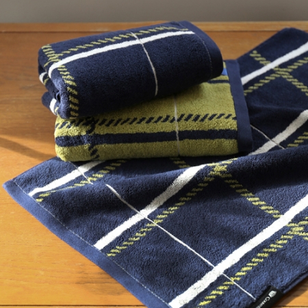 [송월타월] 카운테스마라 체크 200g 세면타올 1매 기념수건 답례품 #3