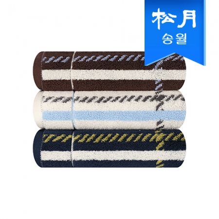 [송월타월] 카운테스마라 체크 200g 세면타올 1매 기념수건 답례품 #2