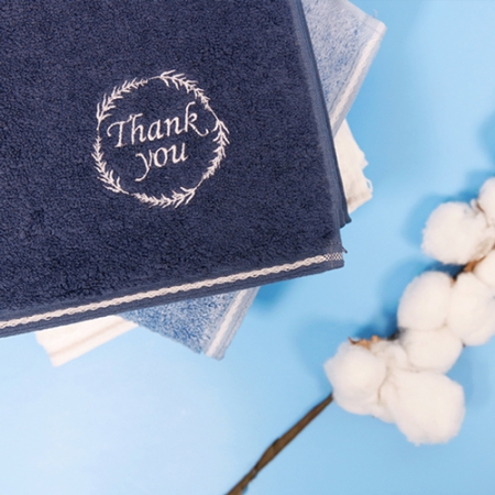 [송월타월] 땡큐 190g 세면 10매 선물세트 쇼핑백 #4