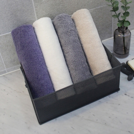 [송월타월] 160g 코마 40수 10매 세면타올 선물세트 쇼핑백 #4