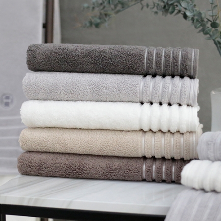 [송월타월] 호텔컬렉션 필라라인 190g 10매 세면타올 선물세트 쇼핑백 #4