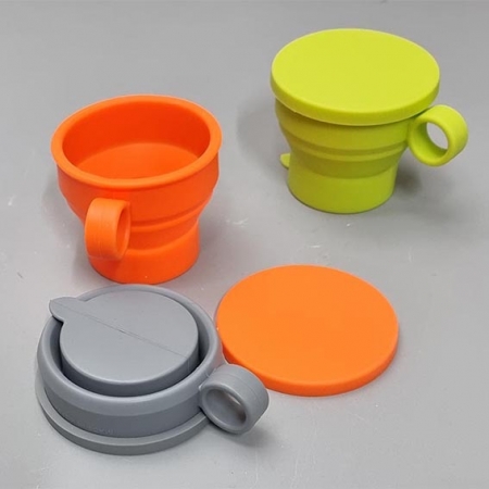 실리콘컵  등산용 폴딩컵  실리콘 폴딩컵 접이식등산컵 #2