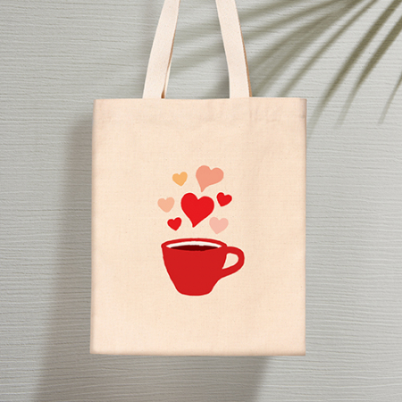 코튼앤코 커스텀 세로형 에코백 34x40 // 국내 제작형 #4