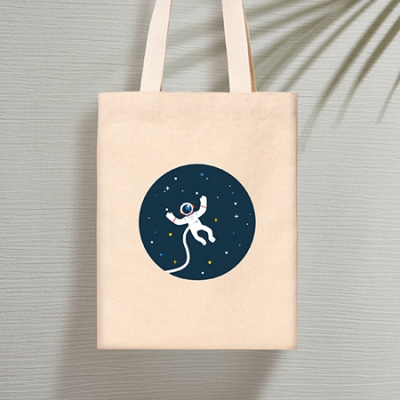 코튼앤코 커스텀 세로형 에코백 28x36 // 국내 제작형 #4