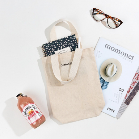 코튼앤코 커스텀 세로형 에코백 23x30x8  // 국내 제작형 #2