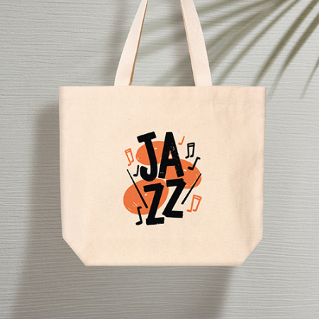 코튼앤코 커스텀 가로형 에코백 43x35x10 // 국내 제작형 #4