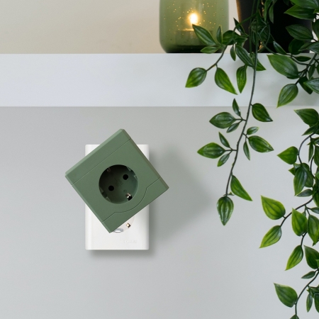 에코너 MT01 플러그형 큐브 멀티탭 4000W 고용량 3구, C타입포트, USB포트 #5