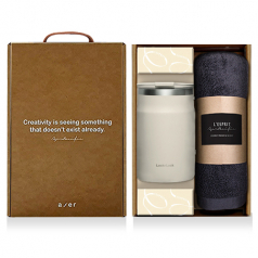 레스쁘리 고급 락앤락 세트 I, 뉴메트로머그 600ml + 호텔타올