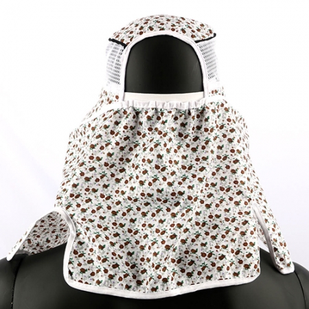 꽃무늬 자외선차단 농사모자 // 인쇄제작가능 #4