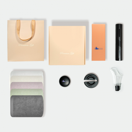 알로꼬 타올 190g 40수 호텔 수건+4in1 베이직 전동와인오프너 선물세트 #3