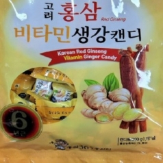 고려 홍삼 비타민 생강캔디 도라지젤리300g, 선택1 간식 선물용 사은품, 답례품 단체 행사 기념, 추석 명절 선물 설선물 기프트 세트