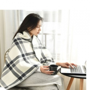 입는담요 망토단추담요 무릎담요 극세사 담요