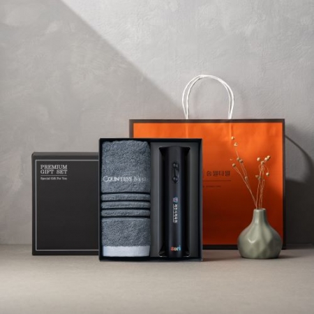 루티네 송월 프리미엄 선물 세트, 카운테스마라 포라인40 1P + 전동와인오프너 1P #2