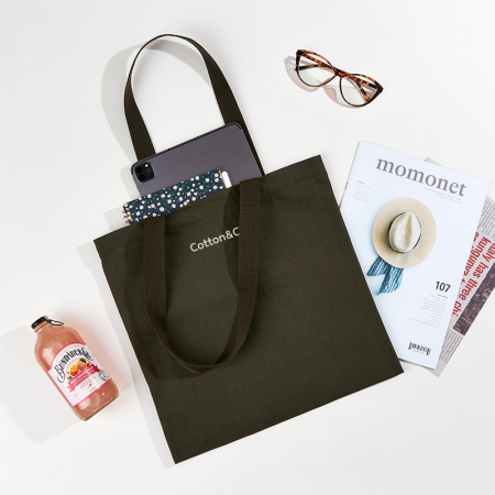 코튼앤코 커스텀 일상형 컬러 에코백 36x36 // 국내 제작형 #3