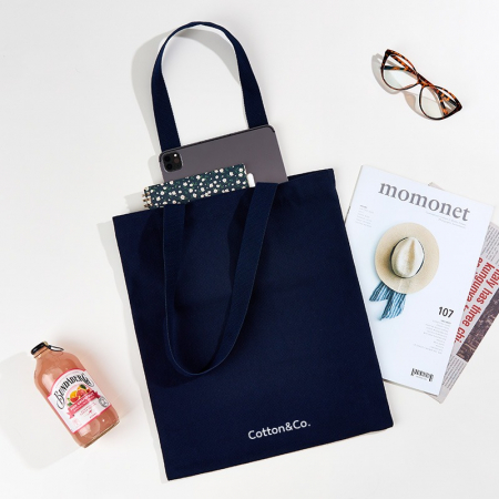 코튼앤코 커스텀 세로형 컬러 에코백 34x40 // 국내 제작형 #2