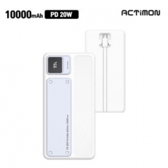 엑티몬 고속 LCD 보조배터리10000mAh C TYPE